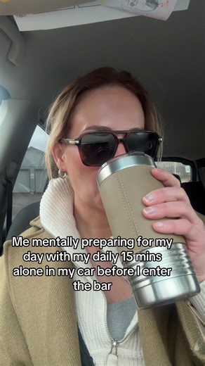 This 15 mins is the only quiet time I get and I savor every second 😂