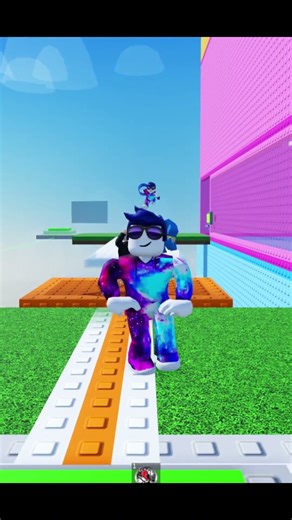 I Wanna Run Away 😭 | Noob Acorn Obby Troll in Roblox 😂 #Shorts #Roblox