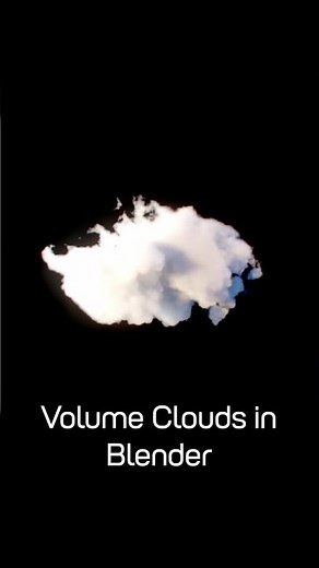 Volume Clouds in Blender