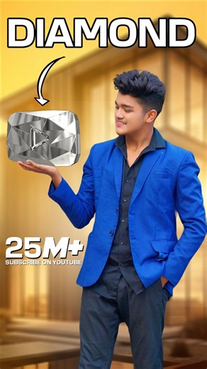 Diamond Play Button Unboxing | Esmile new video | Esmile Creation #diamondplaybutton #esmile