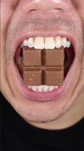 ASMR Ritter SPORT Chocolate 😳