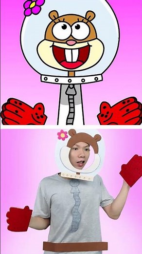 ❤️ OC Sandy Cheeks Incredibox in Real life ❤️ #phase #incredibox