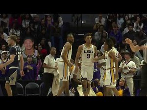 HIGHLIGHTS | LSU Men's Basketball vs. New Orleans | 11.10.25