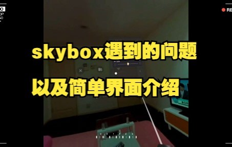 SKYBOX会遇到的一些小问题以及软件设置简单介绍