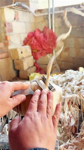 Watch the skin fly like ribbons! Satisfying peeling.