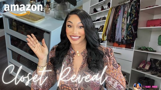 amazon diy closet ¦ bougie on a budget (new closet reveal) + designer inspired look-a-likes