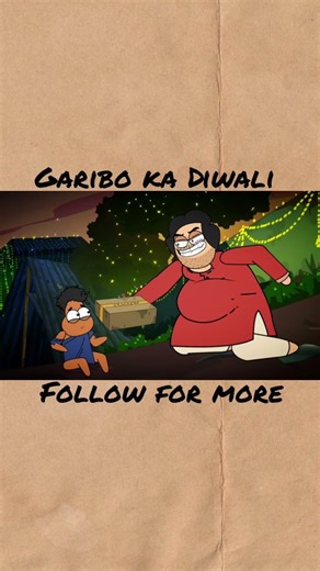 yr_animation | Garibo ka Diwali . . . @yr_cartoon_animation . . . #diwali #happydiwali #diwaligifts #poor #2danimation #animation #trendingreels... | Instagram