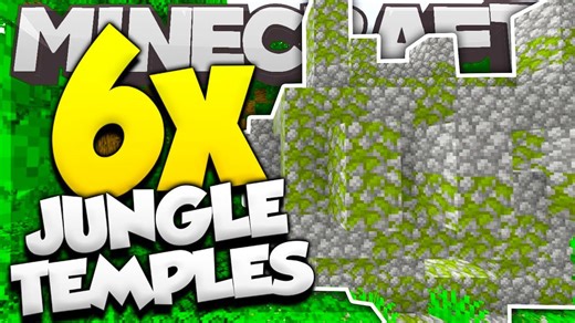 Six Jungle Temples Near Spawn: Minecraft Jungle Temple Seed