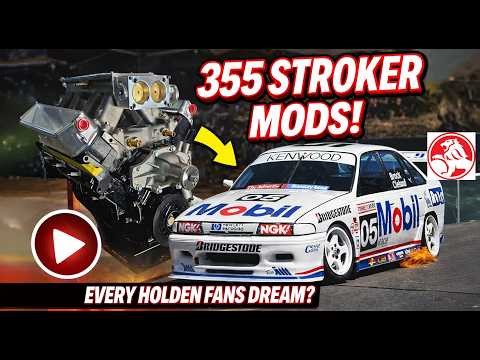 You Won’t Believe These VP Brock Engine Bay Mods… 355 Stroker Upgrade!