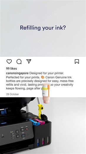 63 reactions |  Refilling your ink has never been this mess-free and...