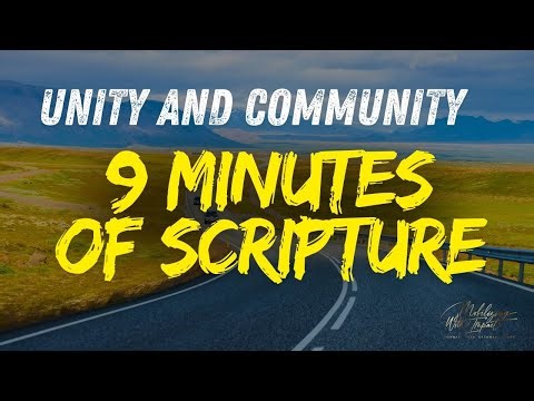 50 Scriptures on Unity & Community (NKJV) | 9 Minutes of God’s Word for Fellowship & Love