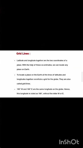 Class-6 Locating Places on the earth 🌎 #sst #sstnotes #important #geography 📌