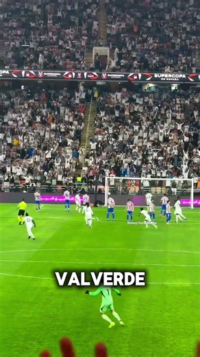 Fede Valverde 108 KM/h Super Natural Free Kick💀 #freekick #realmadrid #fedevalverde