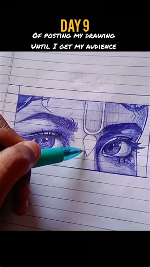 drawing eyes with pen...how it is👉✨💖..... #viralshort #fyp#drawing #growth #trendingtopic #trending