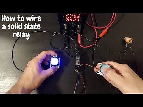 How to wire a solid state relay