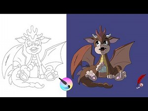 HOW TO EASILY ADD HIGHLIGHTS AND SHADOWS IN KRITA (STEP BY STEP TUTORIAL)