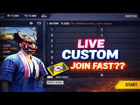 🔴 LIVE CUSTOM ROOM | JOIN FAST ⚡ | PRO PLAYERS BATTLE | ELITE REAPER