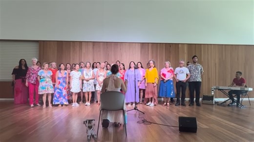 Our Gold Coast Choir hit all the Britney notes and made us giggle with this epic mash up of “baby” songs by Emma Dean ☀️💛 | Cheep Trill