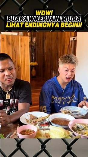 WOW! BUAKAW WORKED ON MIURA LOOK AT THE ENDING!🤣🥊#highlights #mma #buakaw #miura #shorts