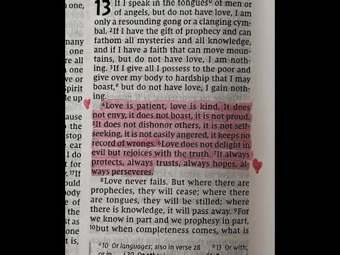 Bible verses about relationships and love.