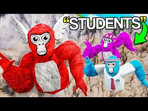 I Snuck Into A SCHOOL’S Gorilla Tag Clan!