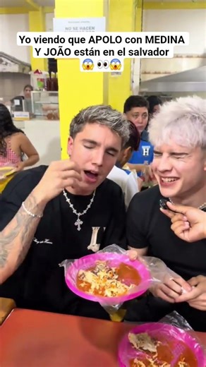 APOLLO AND MEDINA IN EL SALVADOR 😱 #soydinsy #ytshorts #apolo #medina @byapolovlogs #joaoferreira