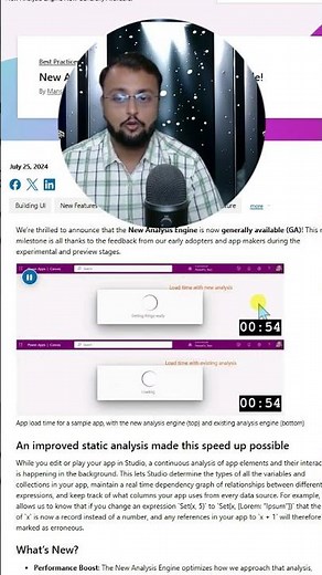 Faster Power Apps Performance using New Analysis Engine