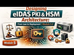 Designing eIDAS PKI & HSM Architecture: From Law to Deployment | Module 5.2