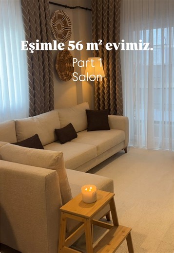 Ev Turu: Yepyeni Evimizin Salon Dekorasyonu