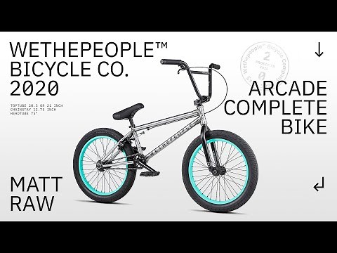 WETHEPEOPLE BMX - ARCADE 2020 Complete Bike