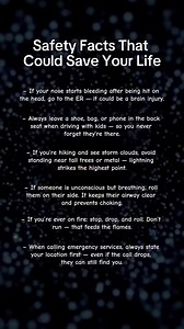 Don’t scroll past these. You never know when you’ll need one — or when someone’s life will depend on what you remember. 🧠⚠️ #SafetyFacts #StaySafe #EmergencyTips #SurvivalInfo #MustKnow #SmartLiving #LifeSavingFacts #PreparedNotScared #BeReady #EverydayTips | Psychology Unlocked