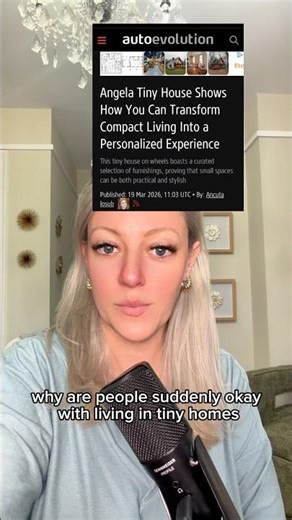 Why are YOU suddenly okay living in a tiny home… is it actually a choice? NMLS 1830749