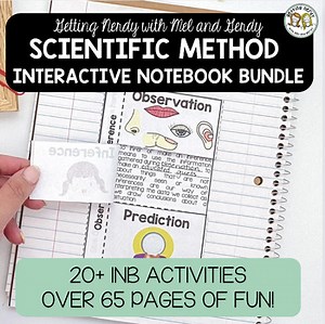 Nature of Science | Scientific Method | Interactive Notebook Activity Bundle