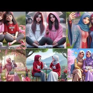 Best friends dpz । Girls besties dp idea's for group photos।