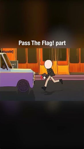 Pass The Flag ! collab part #animation #hyunsdojo #art #animated #artcollaboration #2danimation
