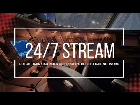 24/7: Dutch Train Cab Rides on Europe’s Busiest Rail Network
