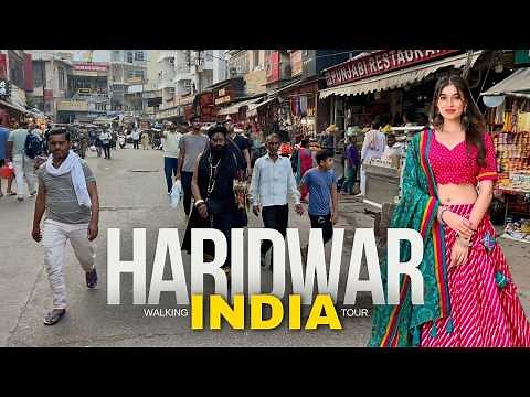 The Divine City Of The Gods - HARIDWAR INDIA 🇮🇳 Walking Tour