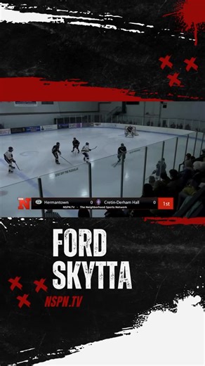NSPN - Minnesota on Instagram: "🤫 Here’s a nasty solo effort by Ford Skytta of Hermantown! The Hawks took Cretin-Derham Hall 6-3. Nov 28, 2025: Hermantown vs Cretin-Derham Hall Boys Hockey #MSHSL"