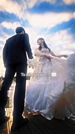 Aise Lehra Ke Tu Rubaru Gaye 💫 | Tere Rashke Qamar | Dil Ki Dhun ❤️ #love #lovestatus #couple