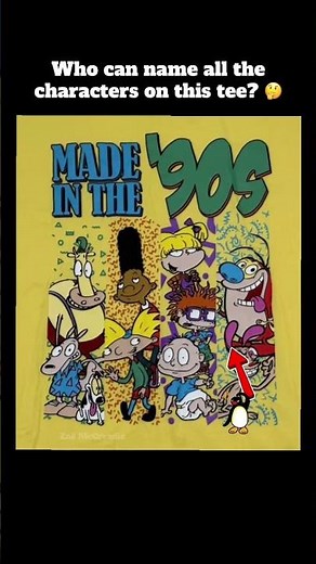 Can You Name All These 90s Cartoon Nickelodeon Characters? 👀📺