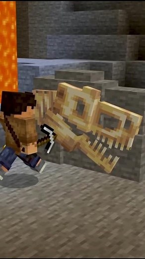 Minecraft Ke FOOSSILS आखिर हैं किस MOB के 🤔🤔 ।