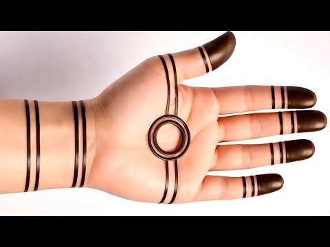 Easy Simple Beautiful Front hand Mehndi design | Stylish Mehandi design | Mehendi ki design | Henna
