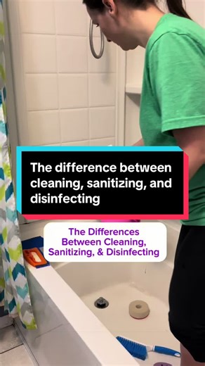 Understanding the Difference: Cleaning, Sanitizing, and Disinfecting
