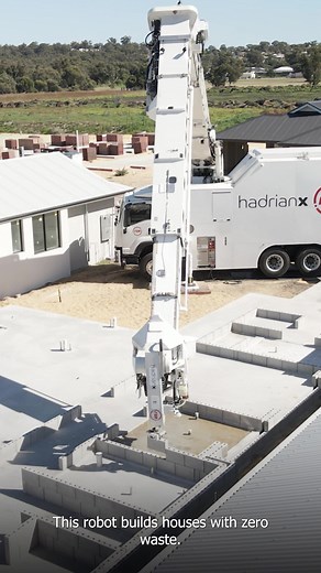 Revolutionizing Construction: The Hadrian X House Building Robot