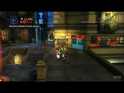 LEGO Batman: The Videogame Gameplay (PC HD) [1080p60FPS]