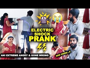Electric Shock Prank on Ani Went Wrong!! She Cried & Became Very Angry | DAN JR VLOGS