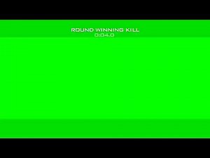 Round Winning Kill Cam - Call Of Duty - Green Screen - Chromakey - Mask - Meme Source