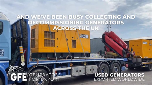 Our November recap video is here! From shipping high quality used generators across the world to collecting and decommissioning units across the UK, we’ve been busy keeping businesses and homes powered. Do you have a generator to sell? We're interested! Get in touch with our friendly team: 📲 WhatsApp: 44(0)7435 619823 📞 Call: 44(0)1386 553344 📩 Email: sales@gfe.uk.com 🌐www.generatorsforexport.com #RecapVideo #GeneratorsForExport #UsedGenerators #DieselGenerators #SellYourGenerator #Generator