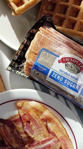 Healthy Bacon Breakfast? Yes.