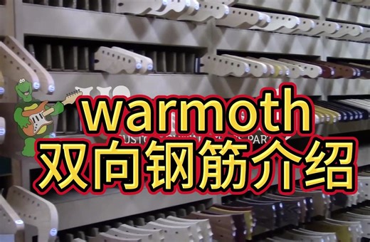 warmoth双向钢筋介绍
